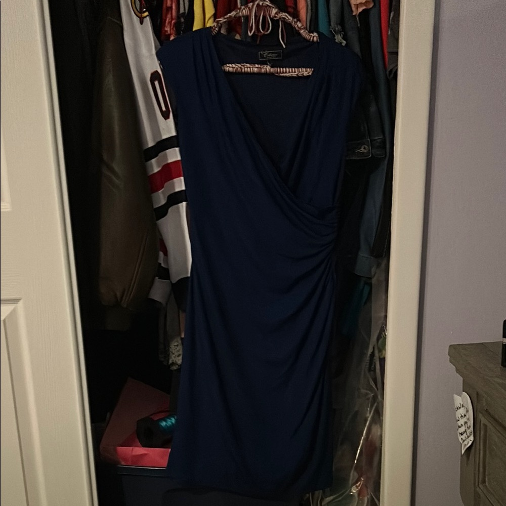 Elegant Sparkly Blue Dress